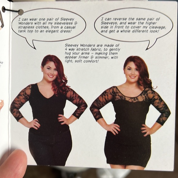 Sleevey Wonders Arm Trim Top - Picture 14 of 16